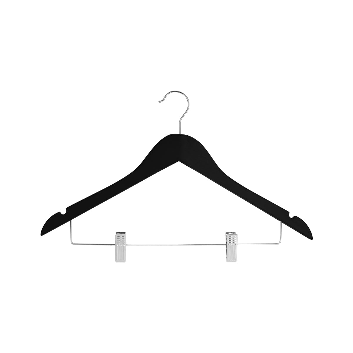 Noble & Price Hanger Standard with Hook & Clips Black 445x250x12mm