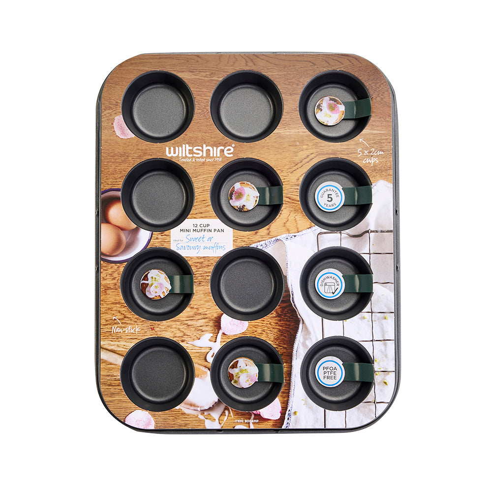 Wiltshire Easybake 12 Cup Mini Muffin Pan