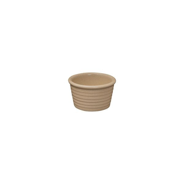 Zuma Sand Ribbed Ramekin (85mm Ø 50mm H)