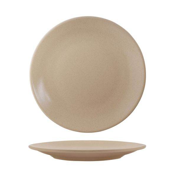 Zuma Sand Round Coupe Plate (260mm Ø)