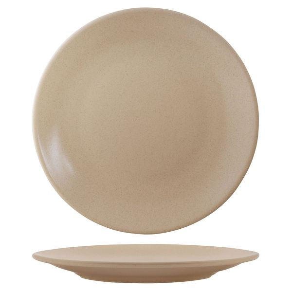 Zuma Sand Round Coupe Plate (310mm Ø)
