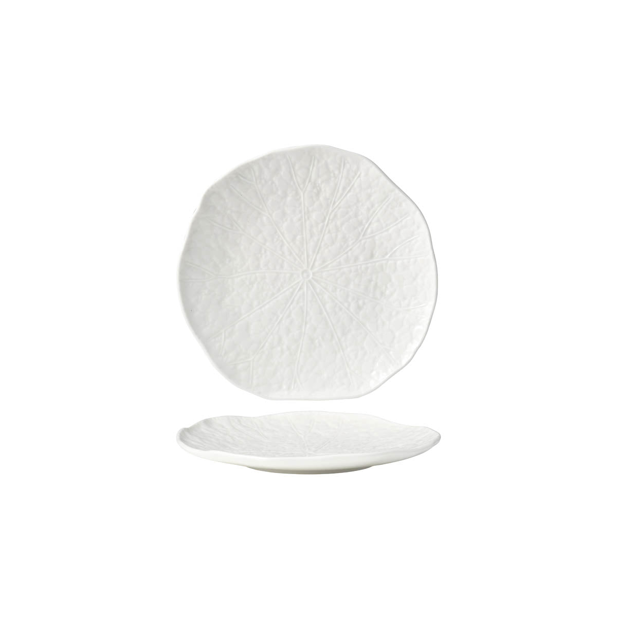 Tablekraft Fusion Lotus Coupe Plate 203mm White