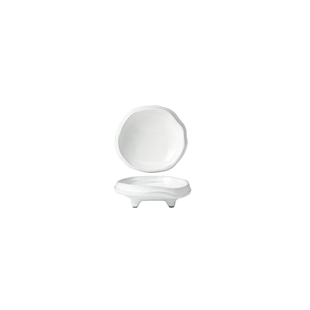 Tablekraft Fusion Footed Bowl 135x35mm White
