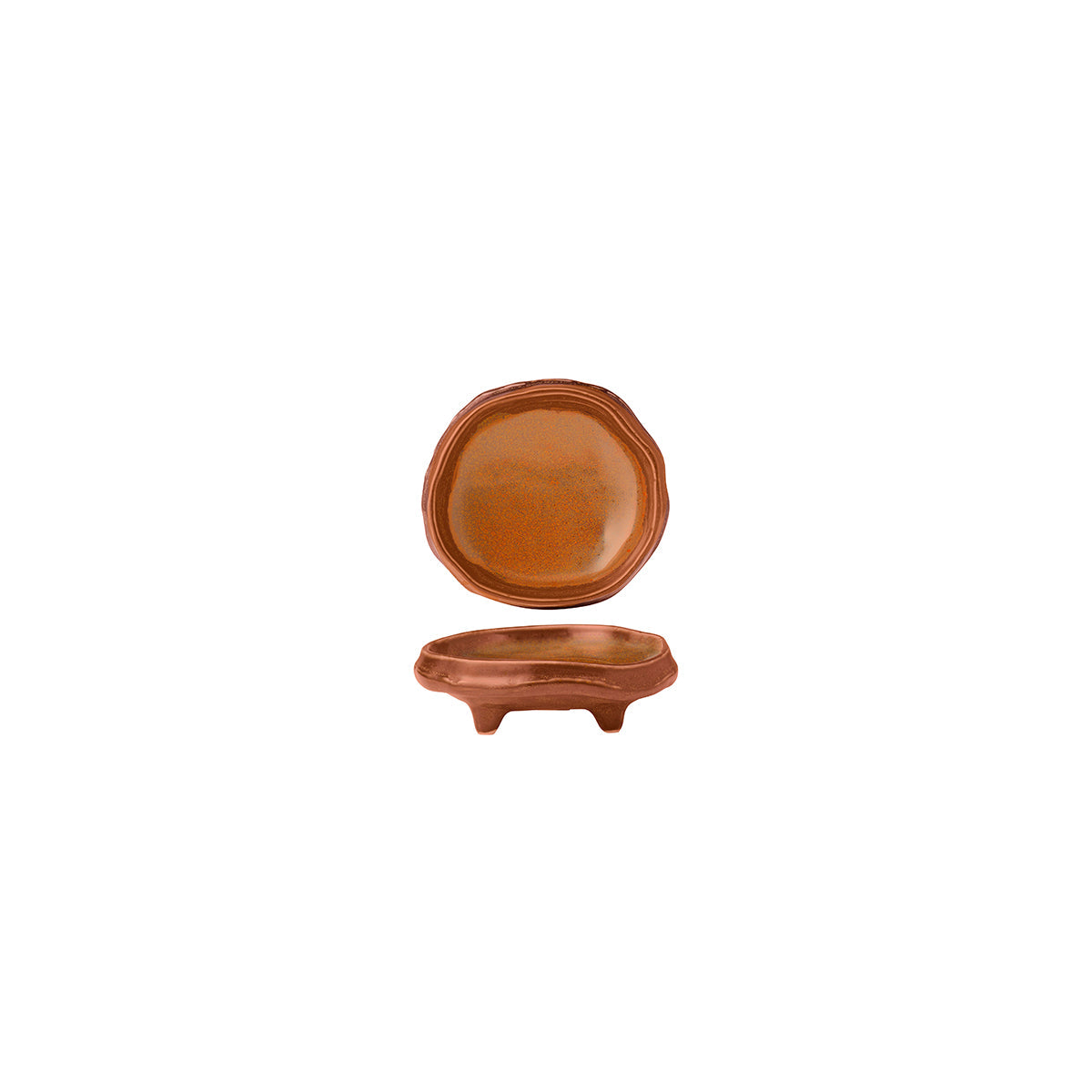 Tablekraft Fusion Footed Bowl 135x35mm Sienna