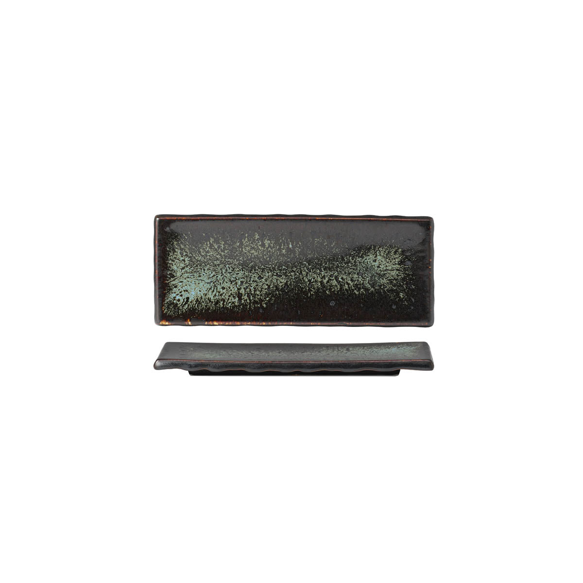 Tablekraft Fusion Sushi Plate 230x93mm Patina