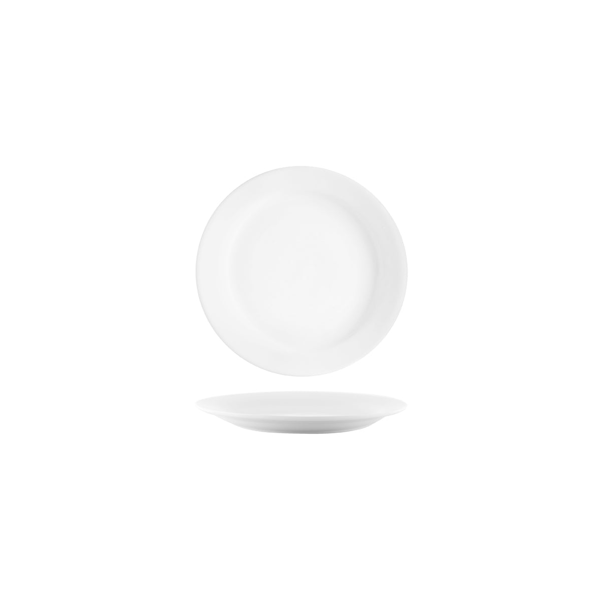 Tablekraft Vitroceram Round Plate Narrow Rim 160mm