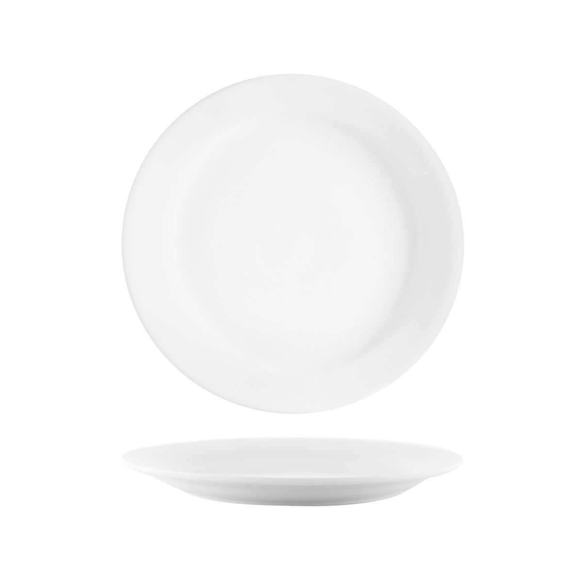 Tablekraft Vitroceram Round Plate Narrow Rim 230mm
