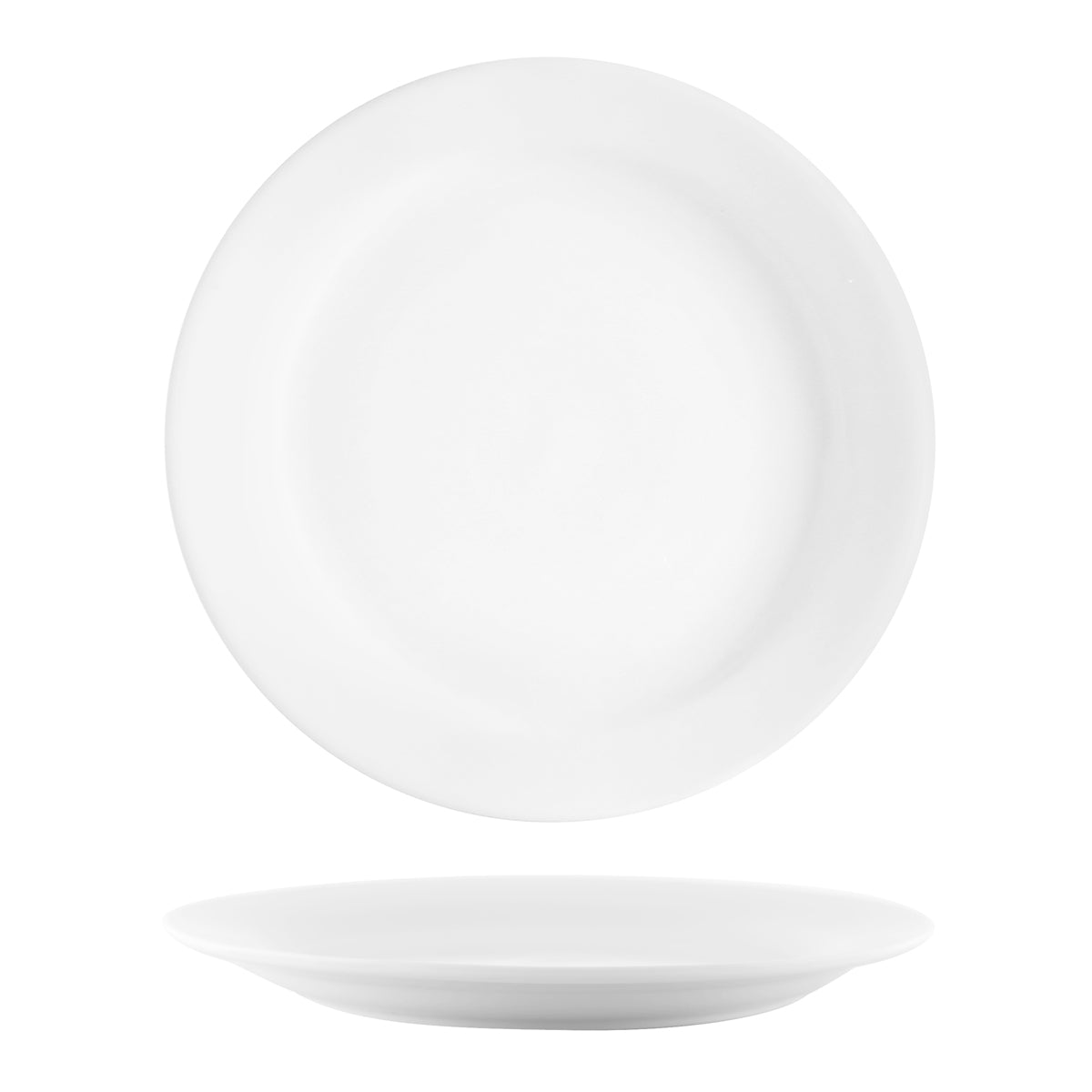 Tablekraft Vitroceram Round Plate Narrow Rim 257mm