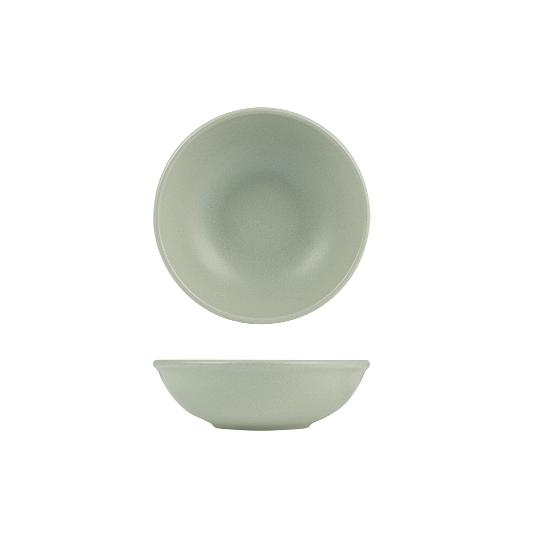 Zuma Pearl Pistachio Round Bowl (195mm Ø 60mm H)