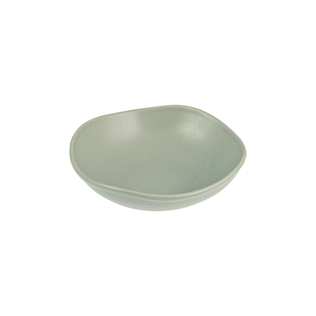 Zuma Pearl Pistachio Organic Shape Bowl (170mm Ø)
