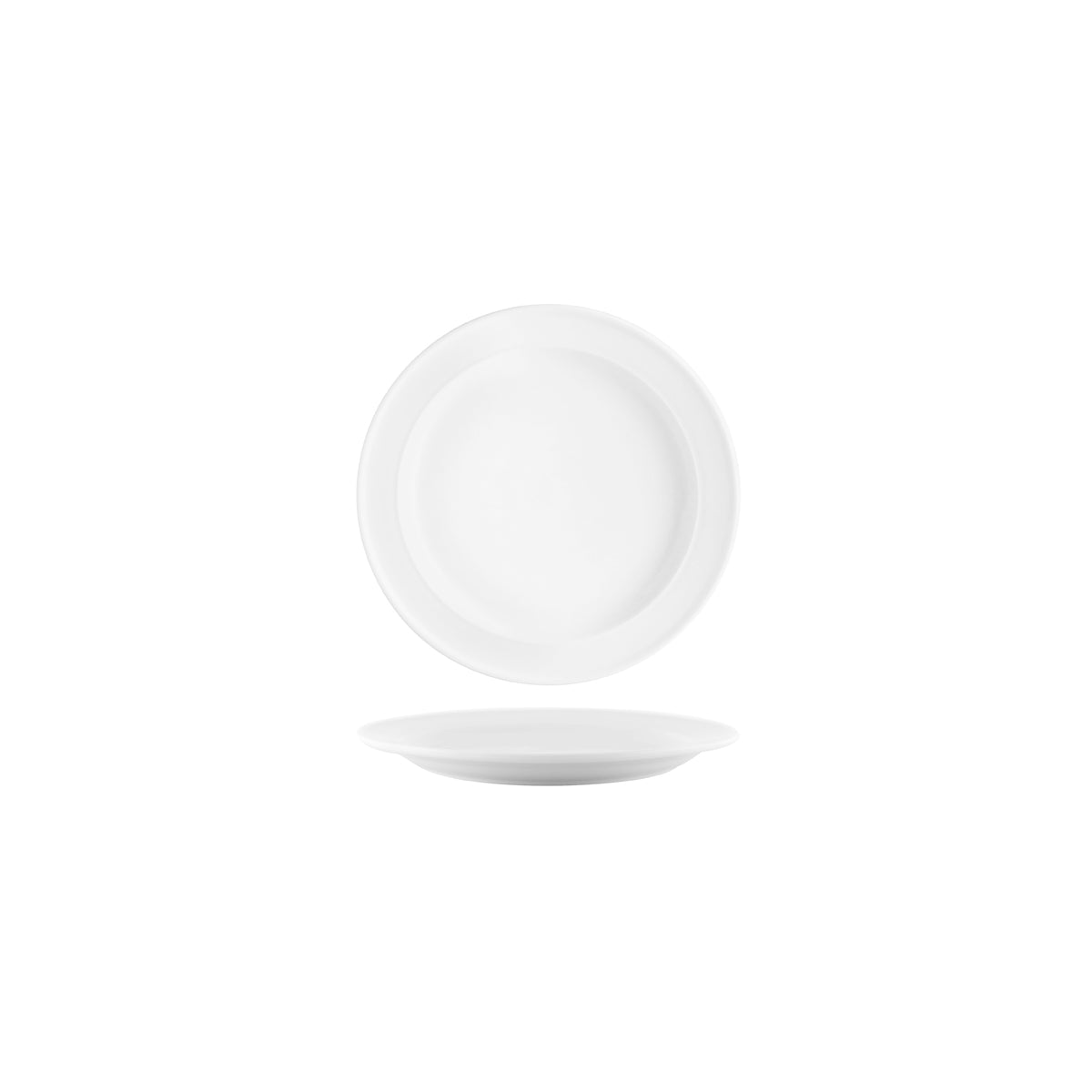 Tablekraft Vitroceram Round Plate Rolled Edge 165mm