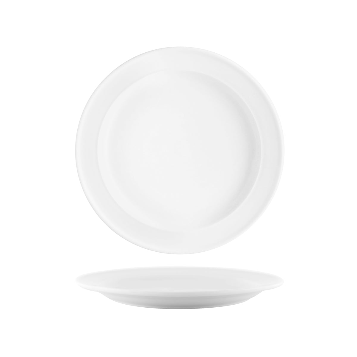 Tablekraft Vitroceram Round Plate Rolled Edge 230mm