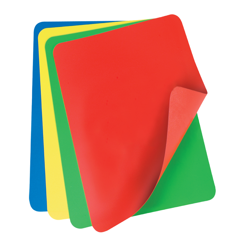 Appetito Flexible Cutting Board Set 4 - Assorted