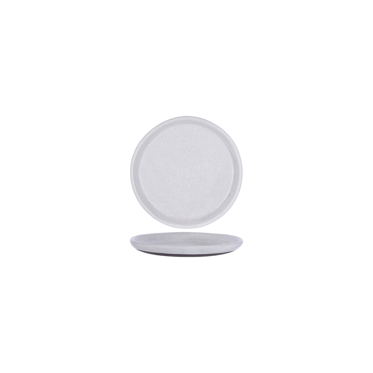 Tablekraft Naturals Ash Grey Round Coupe Plate 160mm