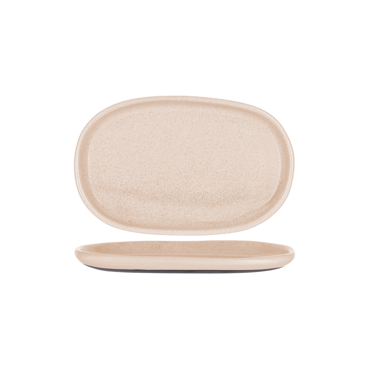 Tablekraft Naturals Sierra Beige Oval Coupe Plate 315x200mm