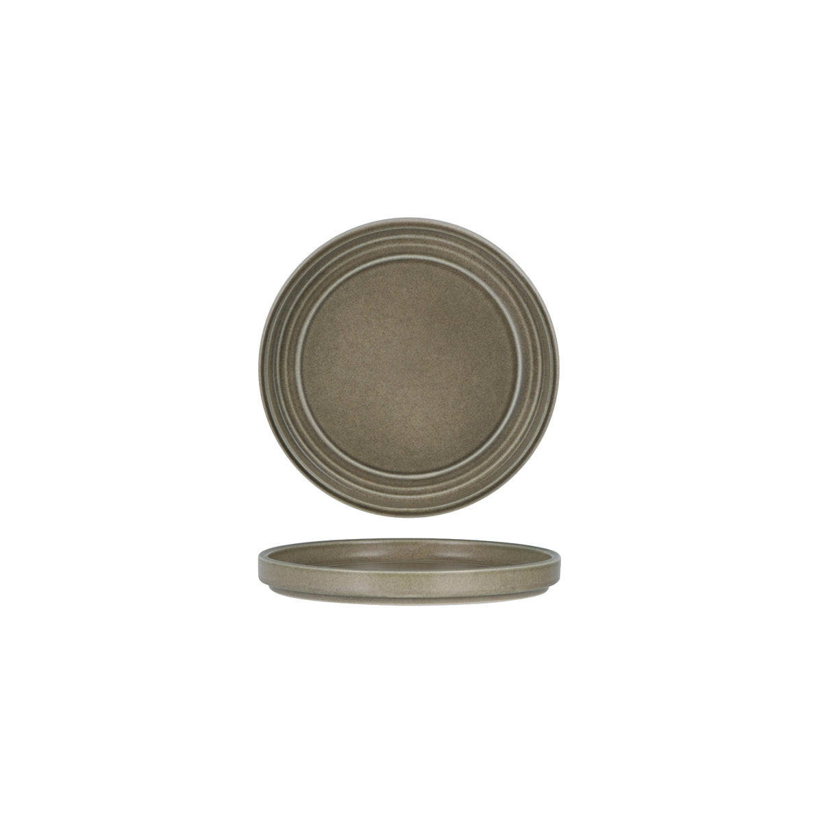 Tablekraft Urban Loft Frost Grey Round Plate 180mm