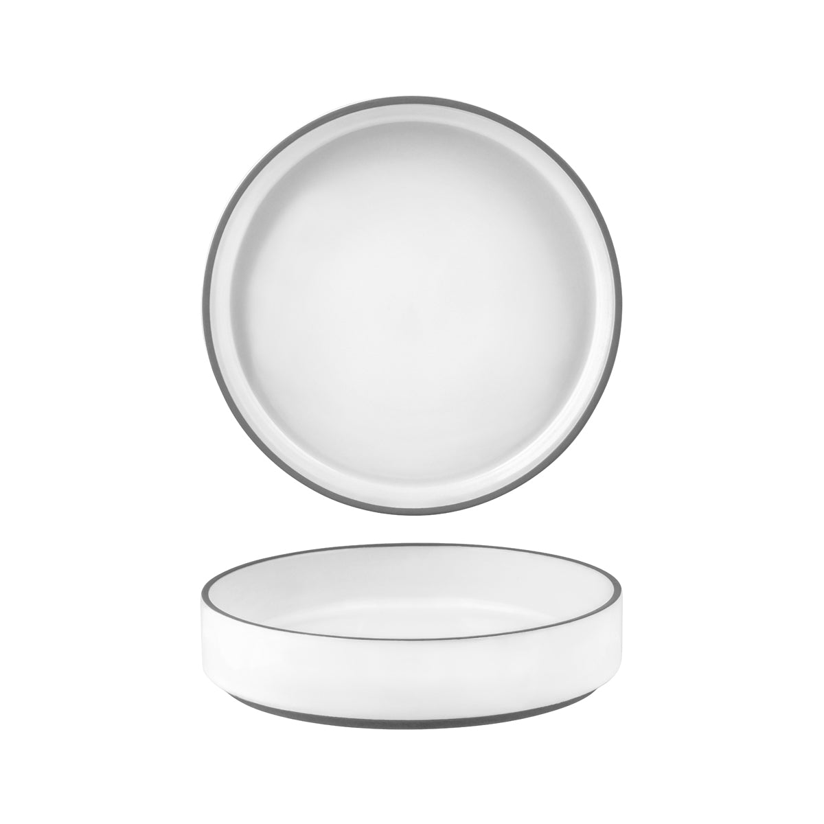 Tablekraft Urban Muse White Round Bowl 215mm