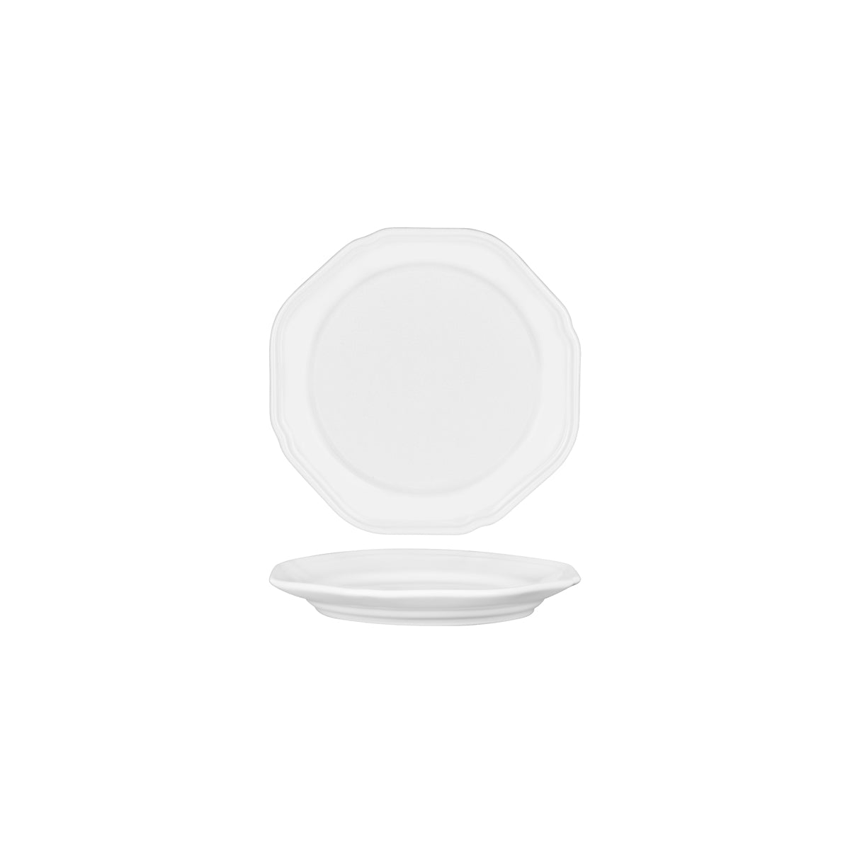 Tablekraft Provincial Cotton Vintage Rim Plate 210mm