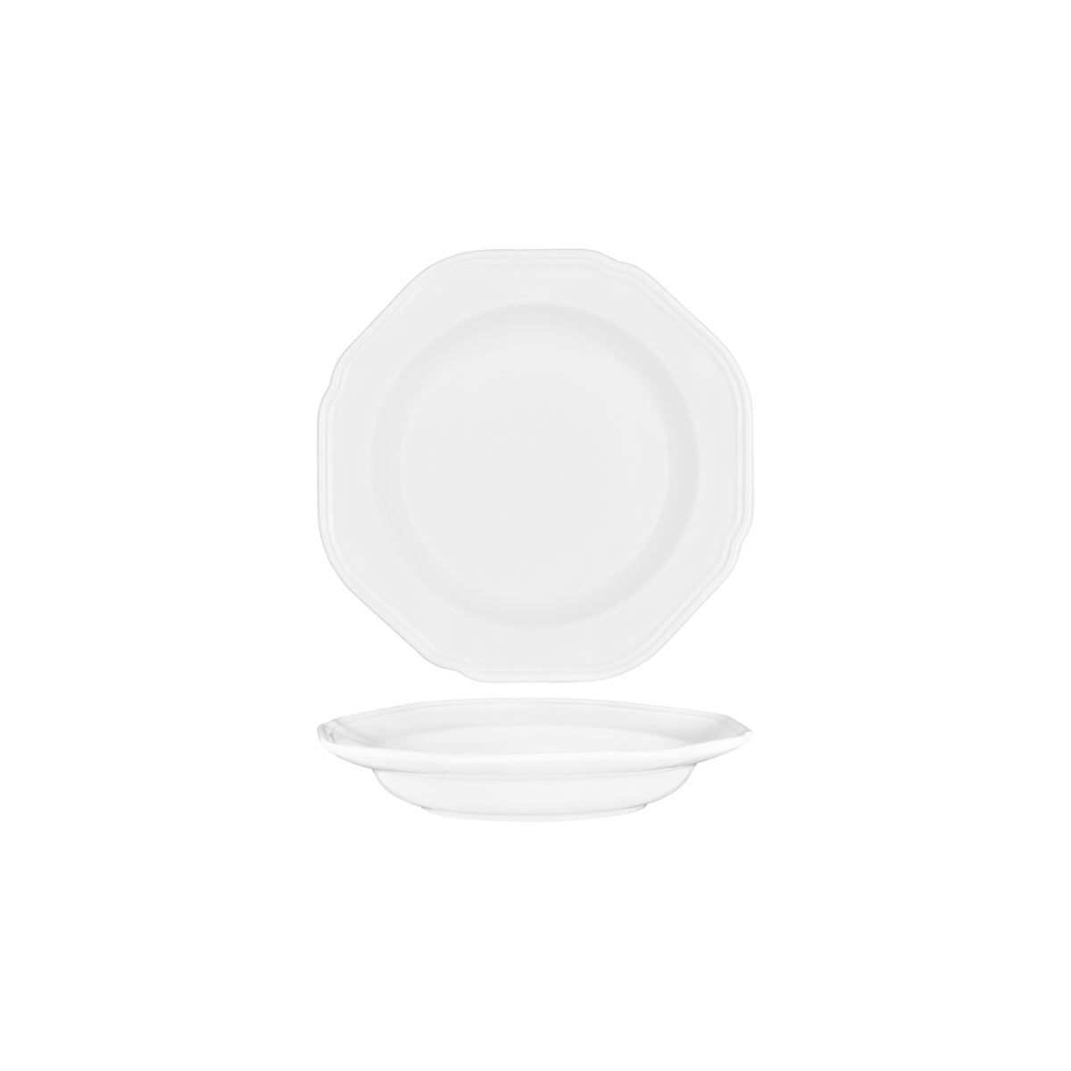 Tablekraft Provincial Cotton Vintage Rim Bowl 231mm (300ml)