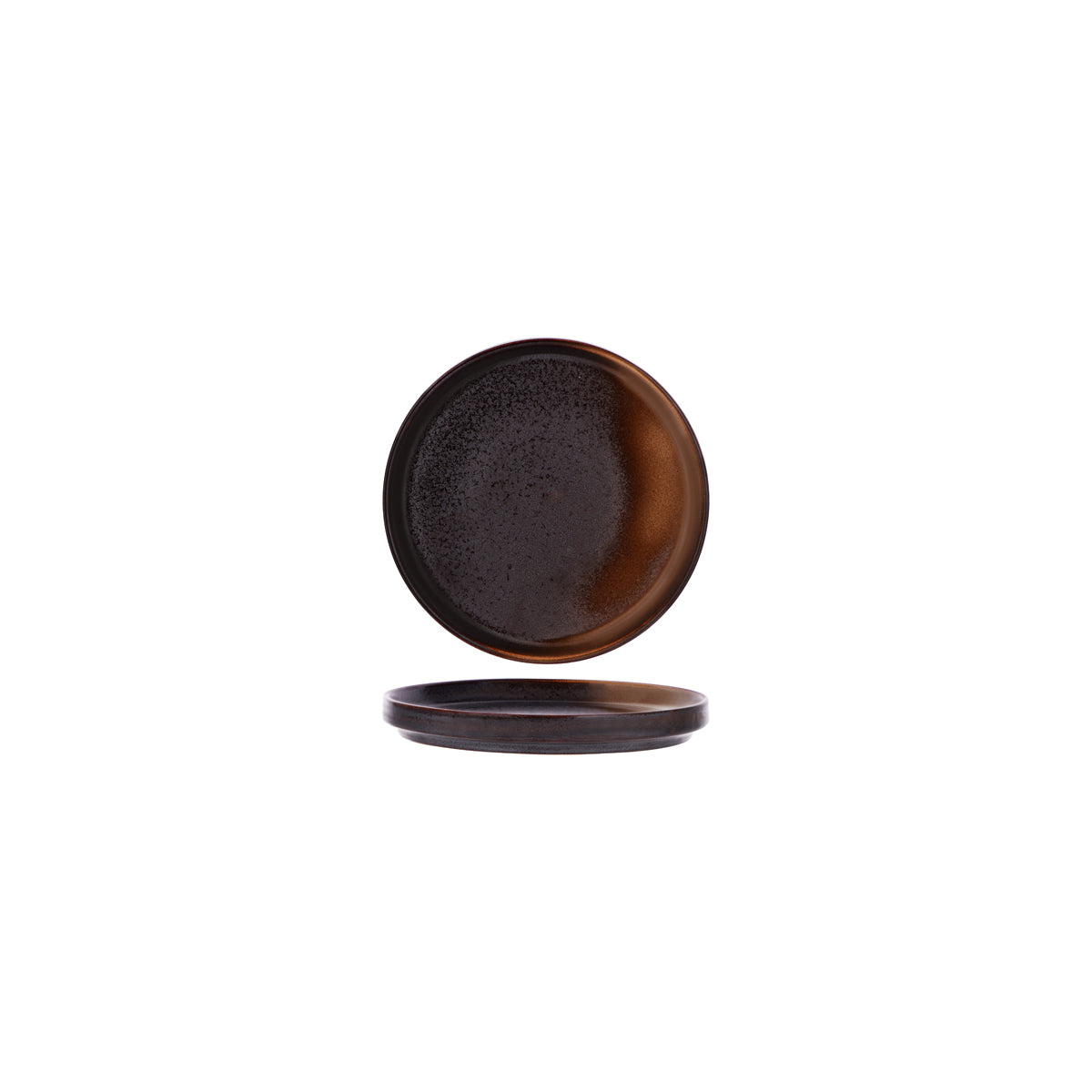 Tablekraft Urban Coffee Dust Round Stackable Plate 170x22mm