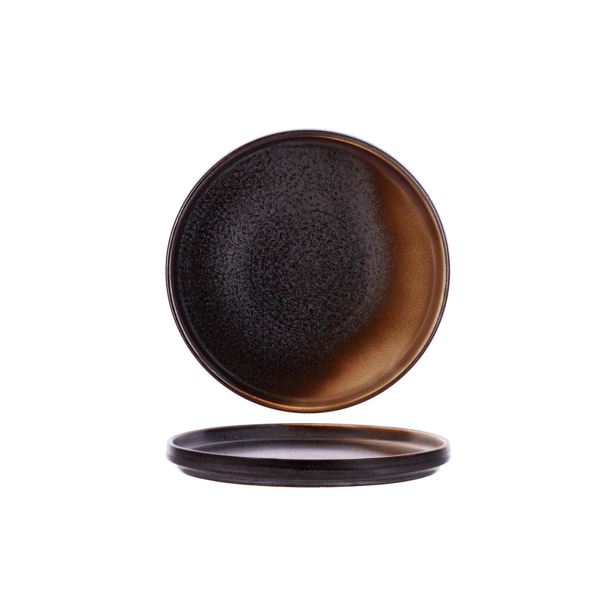 Tablekraft Urban Coffee Dust Round Stackable Plate 210x22mm