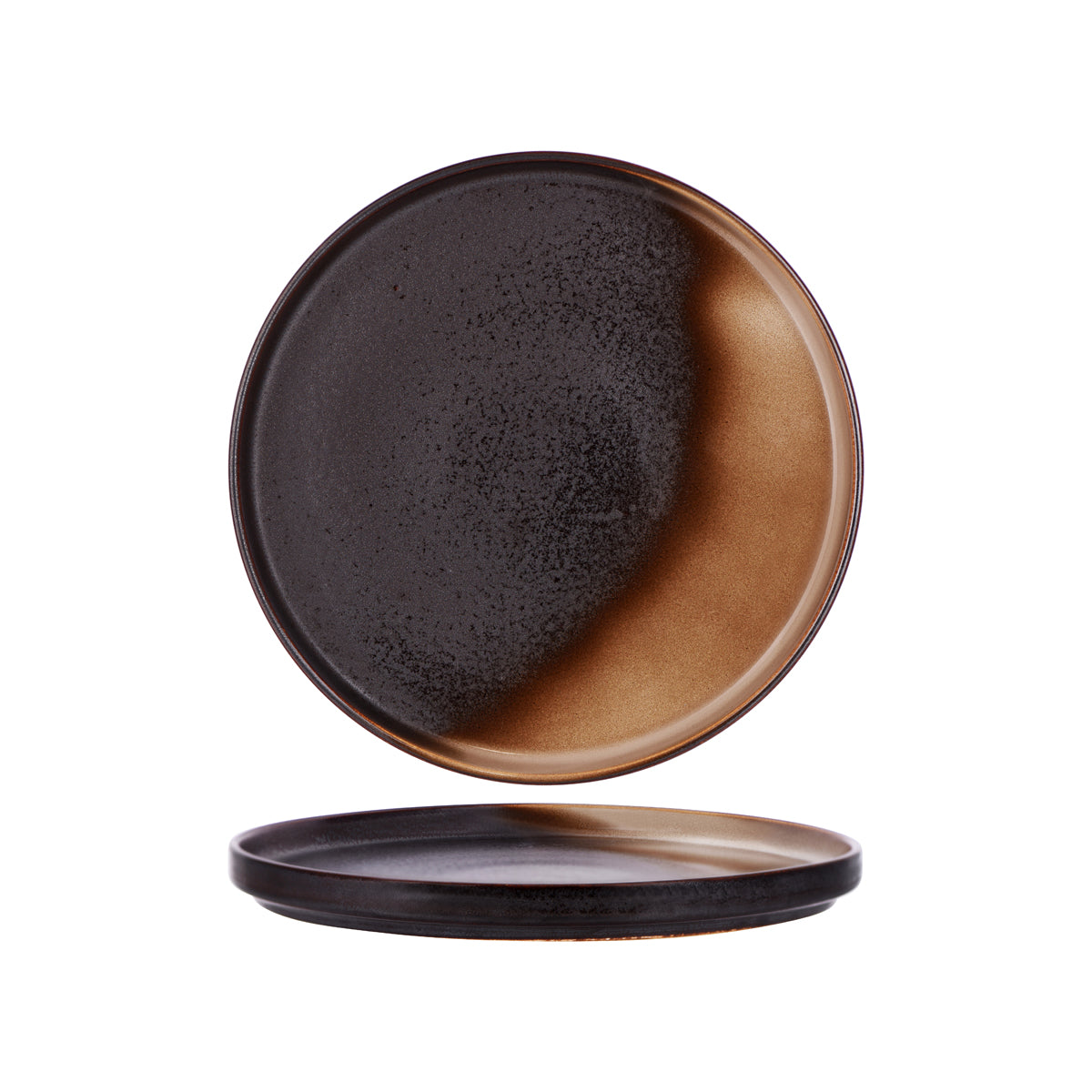 Tablekraft Urban Coffee Dust Round Stackable Plate 265x25mm