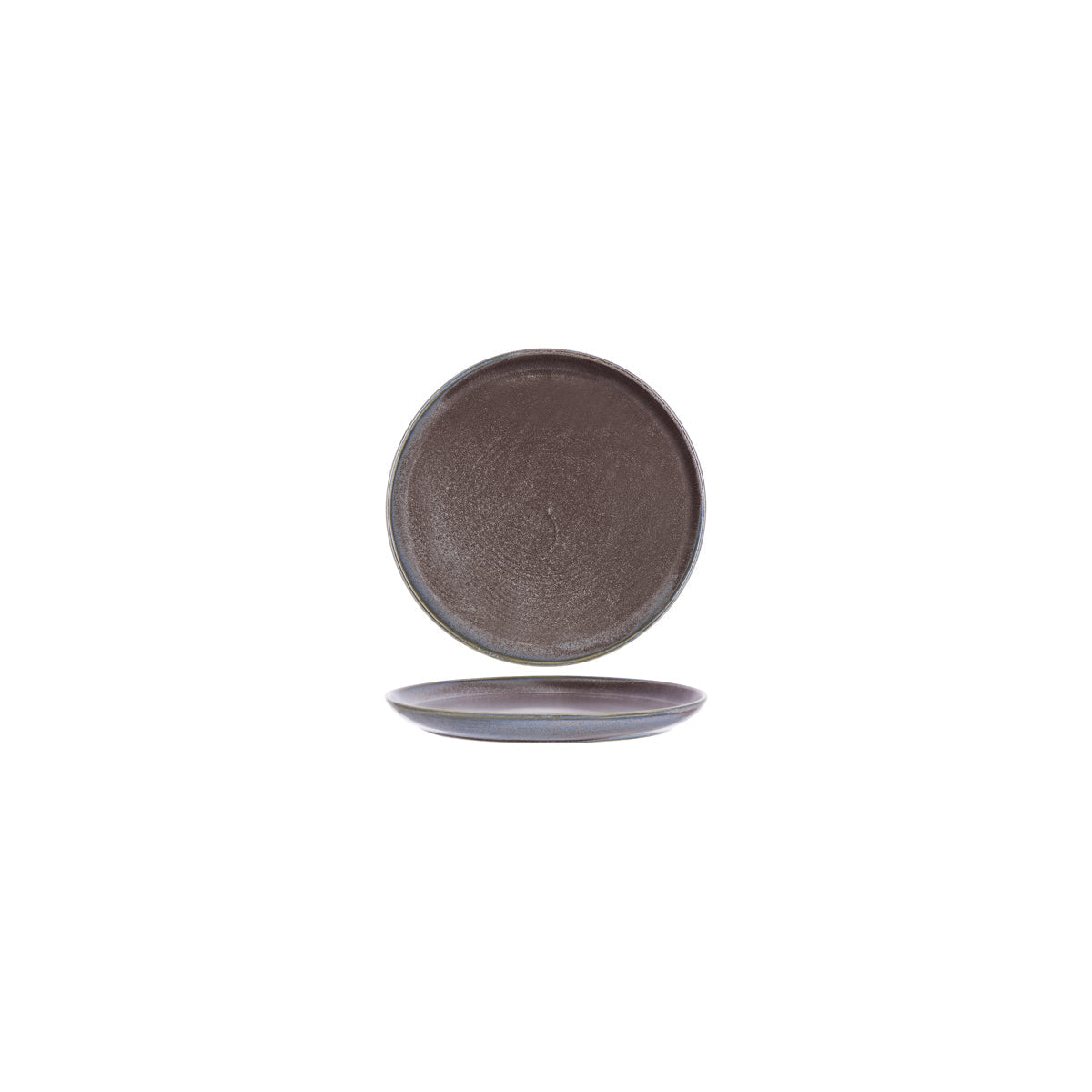 Tablekraft Urban Greystone Blue Round Coupe Plate 160x23mm