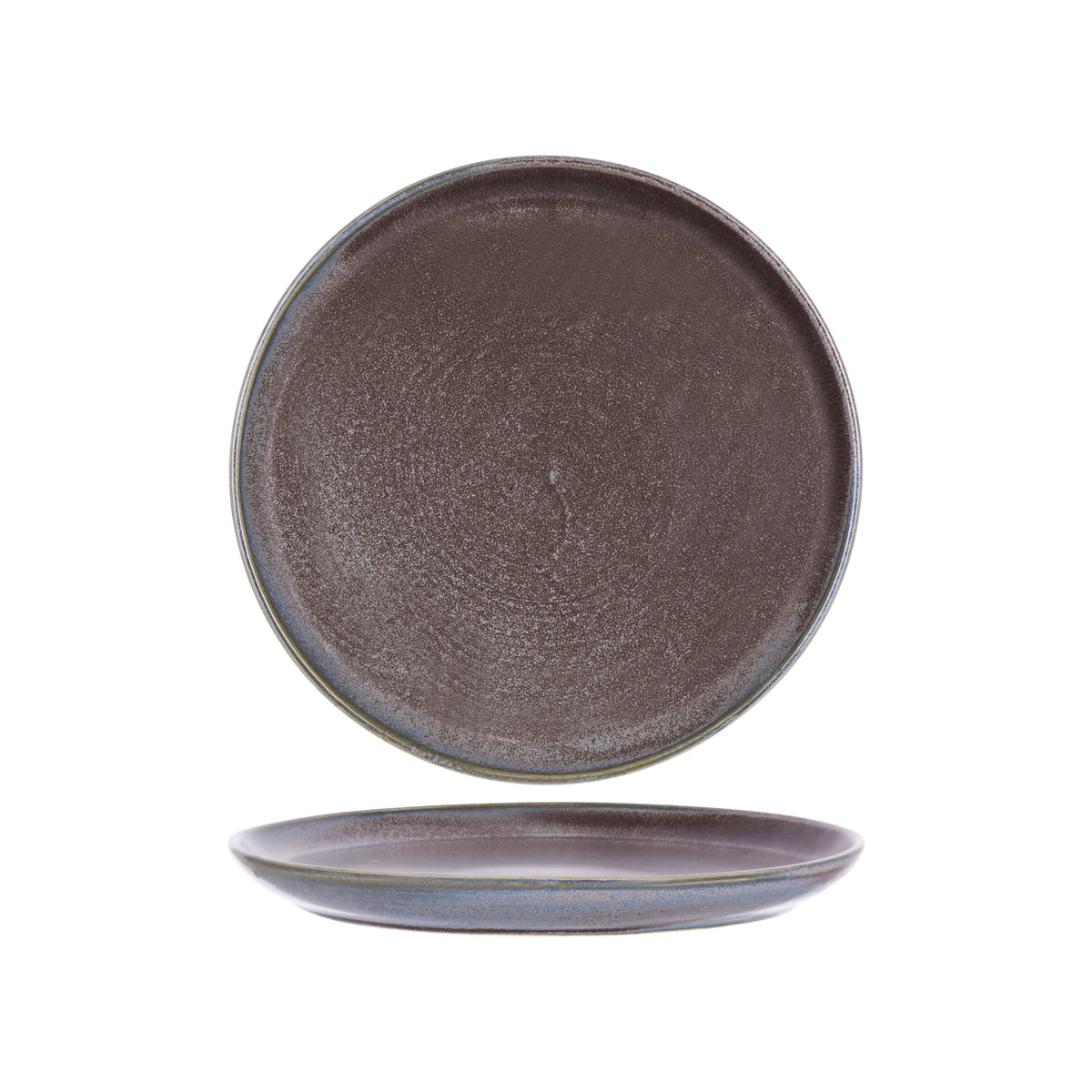 Tablekraft Urban Greystone Blue Round Coupe Plate 268x29mm