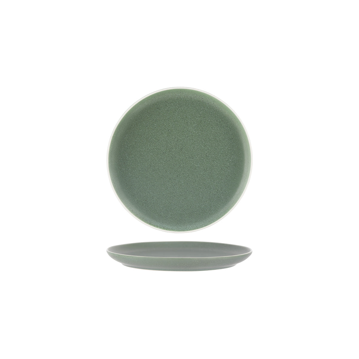 Tablekraft Urban Green Round Coupe Plate 203mm