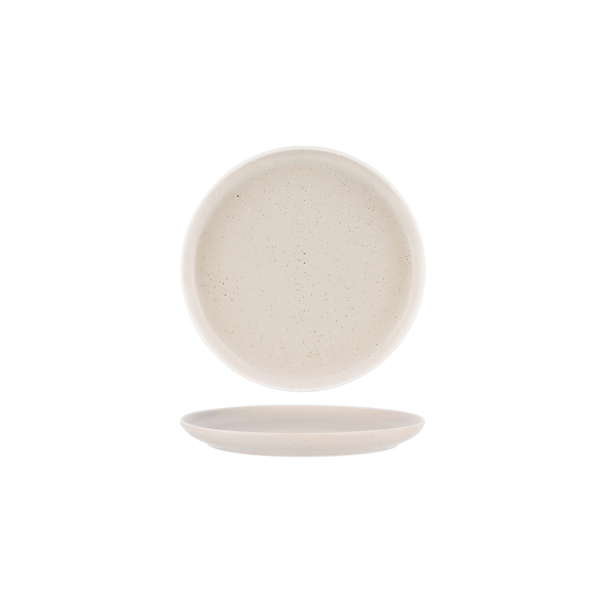 Tablekraft Urban Sand Round Coupe Plate 203mm