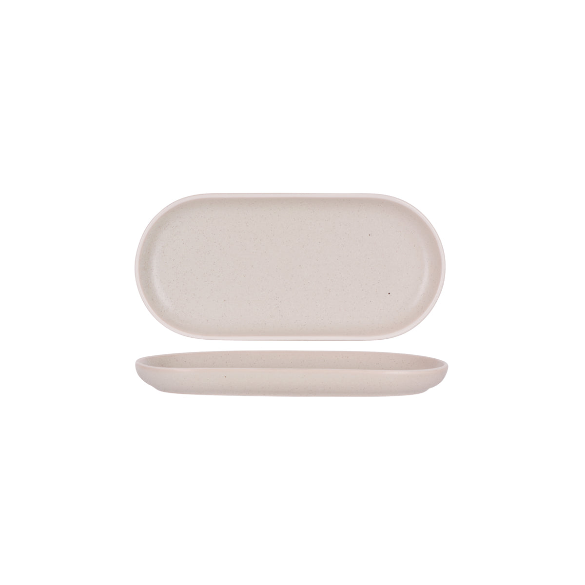 Tablekraft Urban Sand Oval Plate 295x140mm