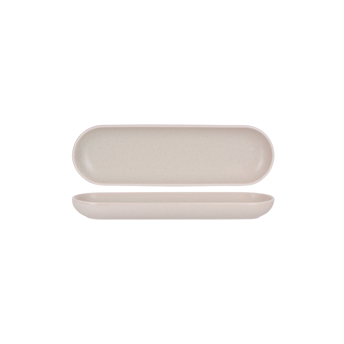 Tablekraft Urban Sand Oval Plate 330x100mm