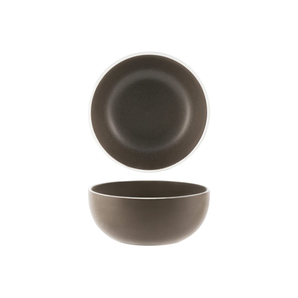 Tablekraft Urban Dark Grey Round Deep Bowl 153mm