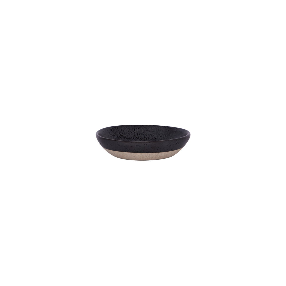 Tablekraft Soho Speckle Black Round Coupe Dish 100ml