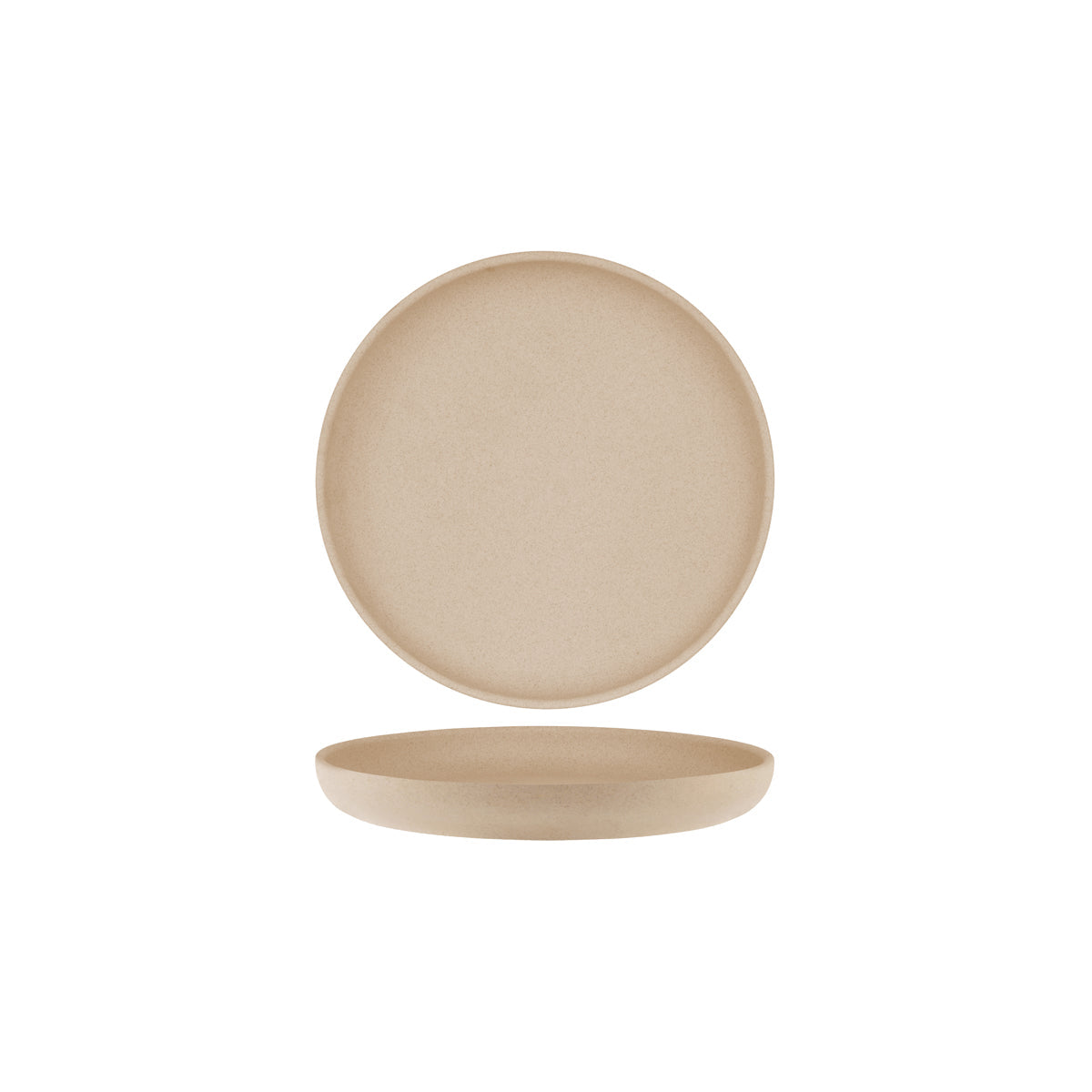 Tablekraft Soho Stone Round Deep Coupe Plate 255mm