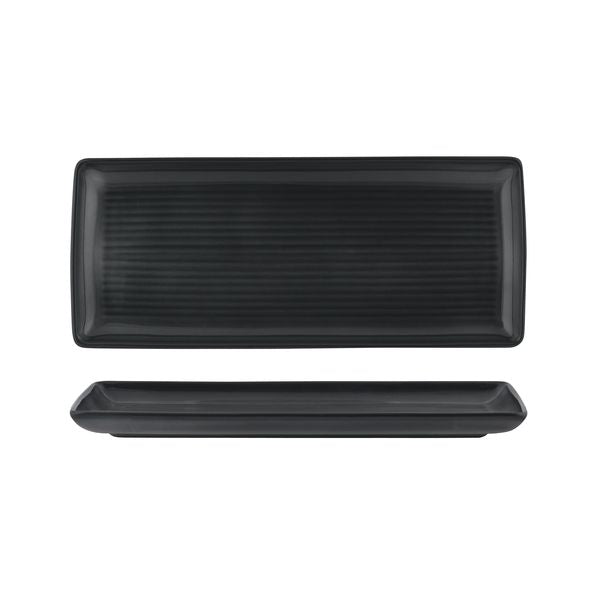 Zuma Jupiter Ribbed Rectangular Platter (335x140mm)