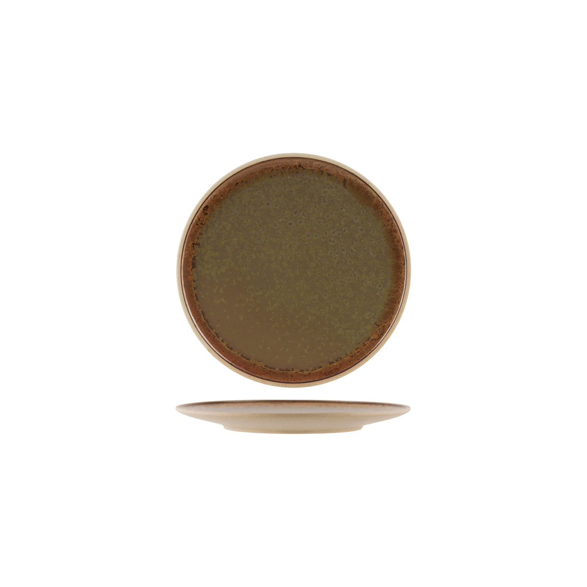 Tablekraft Soho Burnt Sienna Round Plate 210mm