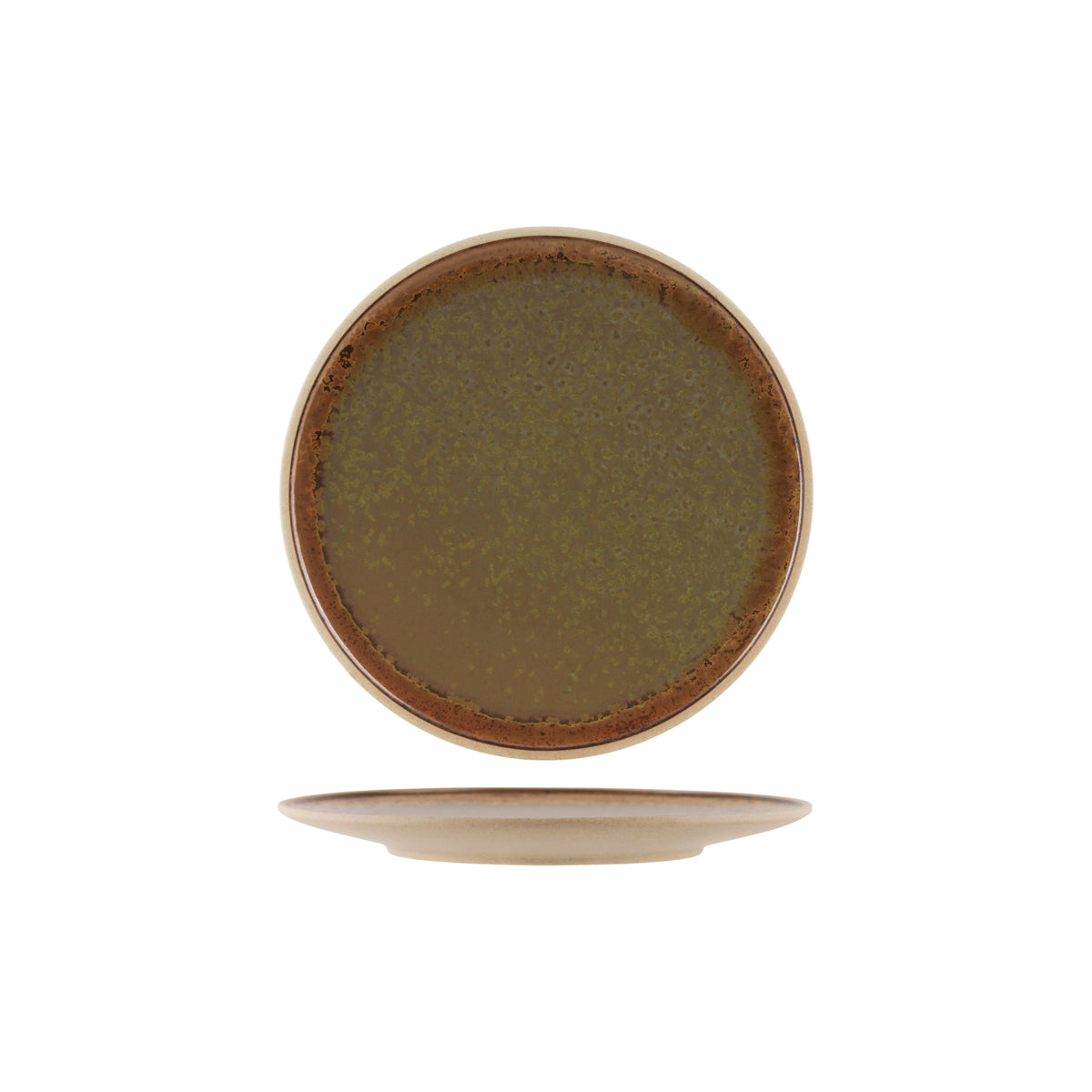 Tablekraft Soho Burnt Sienna Round Plate 257mm