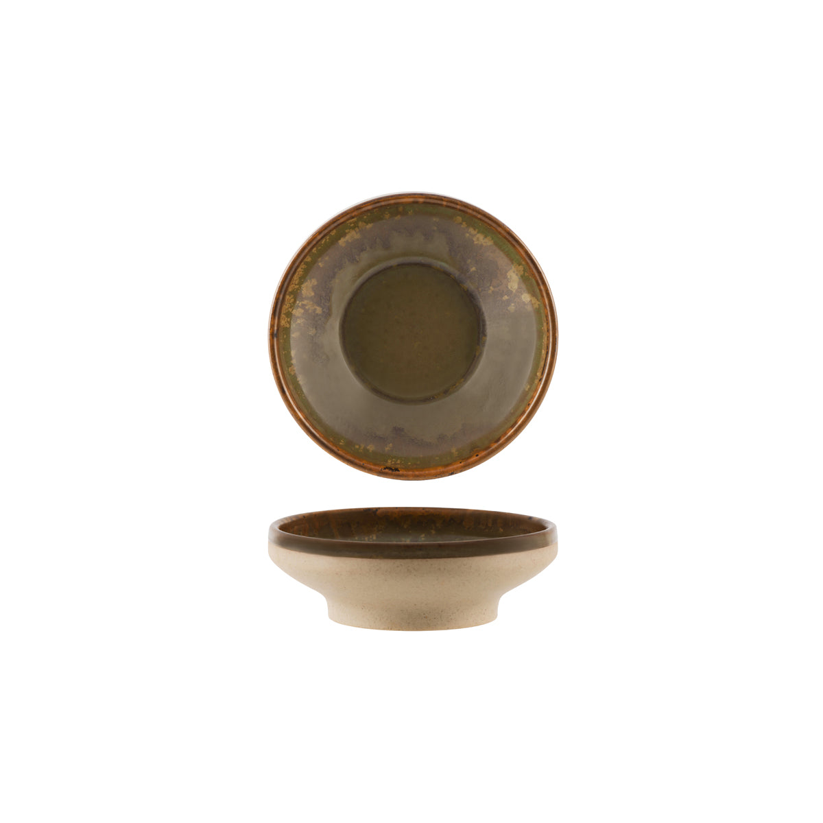 Tablekraft Soho Burnt Sienna Footed Bowl 156x52mm (500ml)
