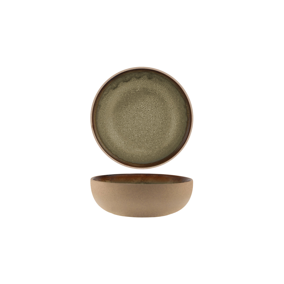 Tablekraft Soho Burnt Sienna Round Deep Bowl 170x55mm (850ml)