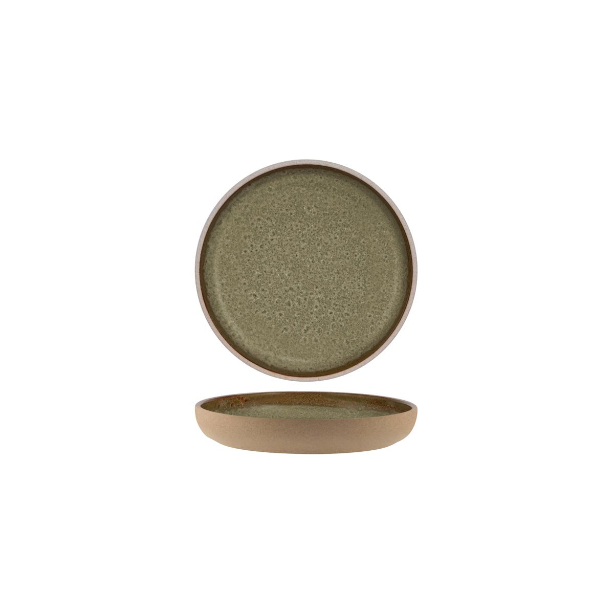 Tablekraft Soho Burnt Sienna Round Deep Coupe Plate 175mm
