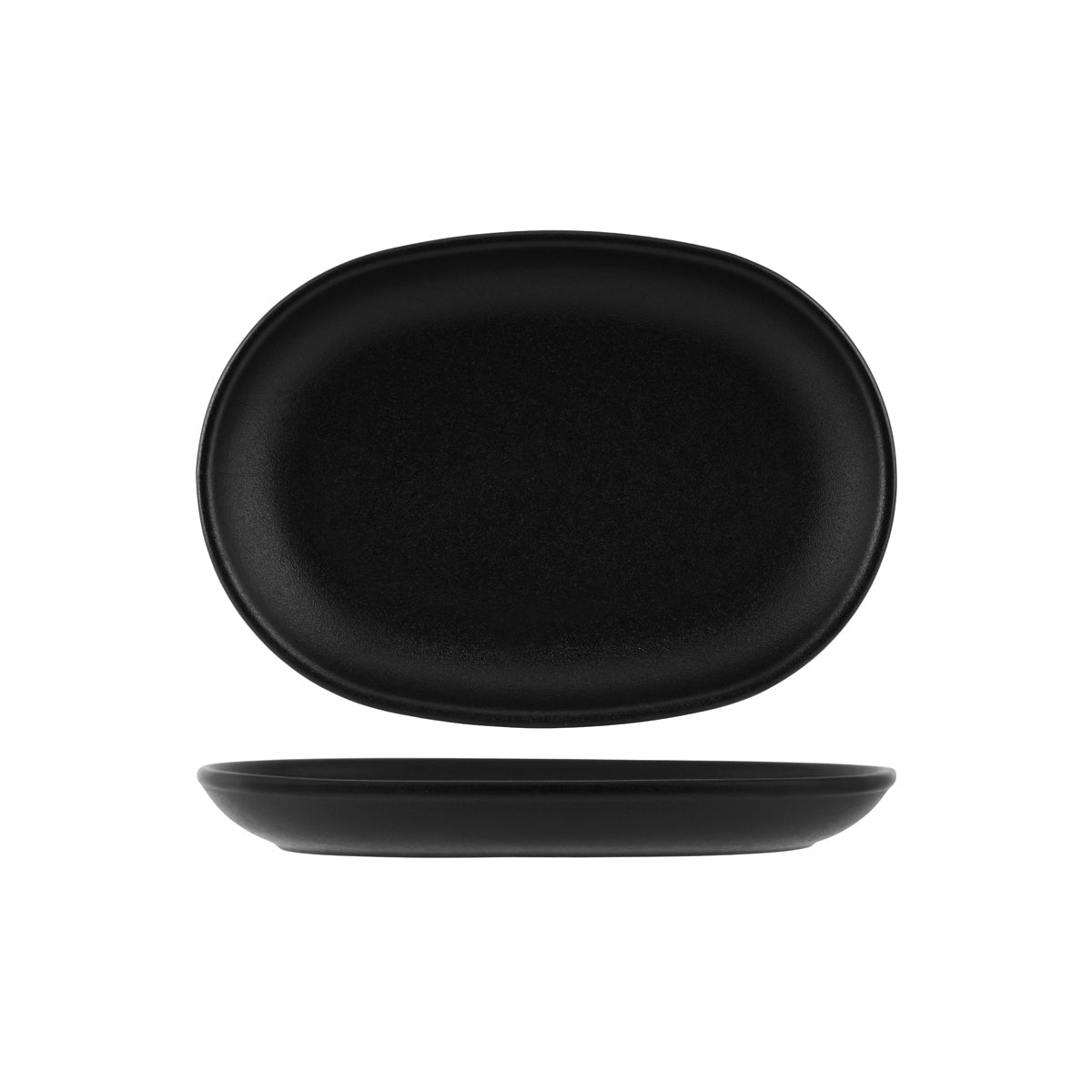 Tablekraft Black Oval Serving Platter 305mm