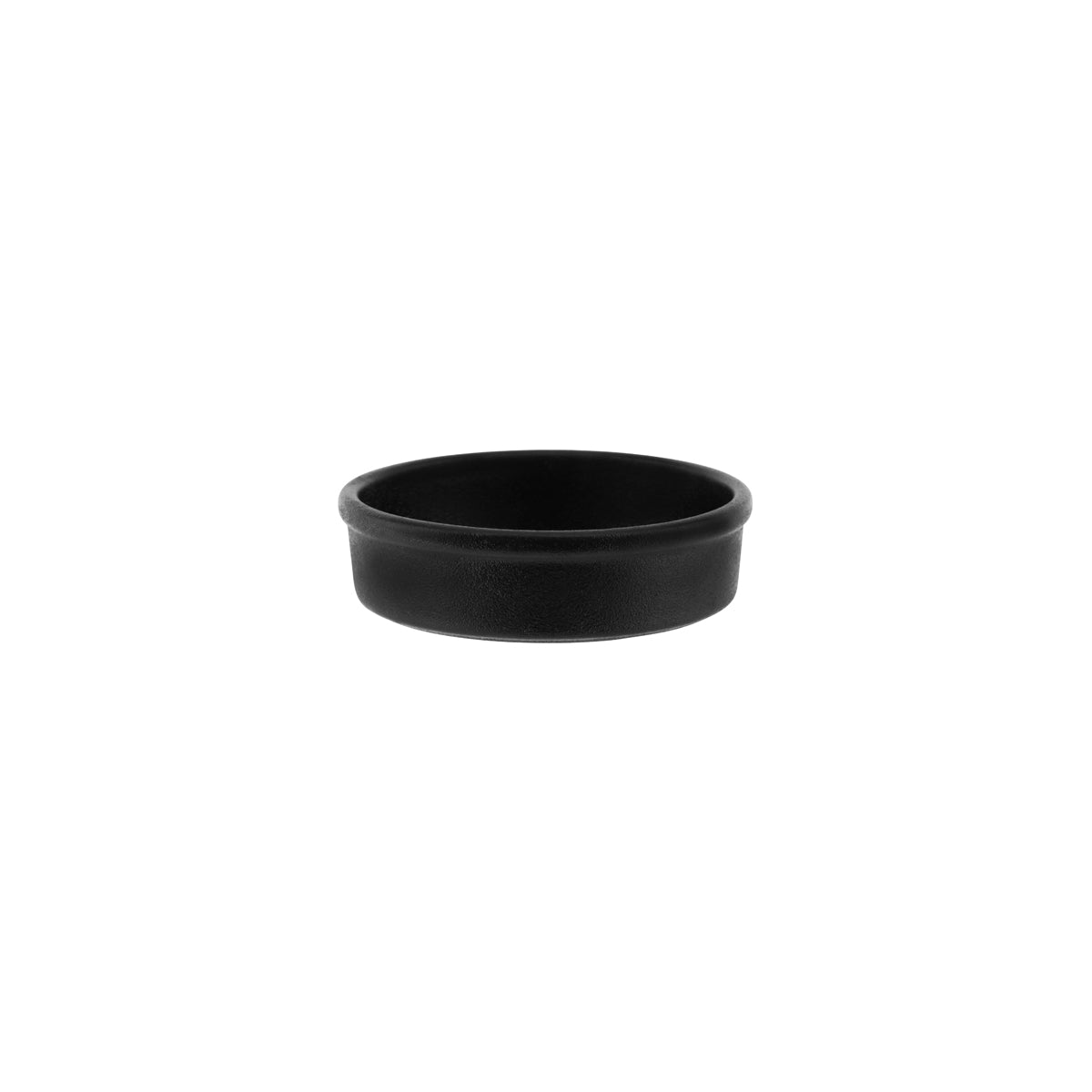 Tablekraft Black Round Tapas Dish 120mm