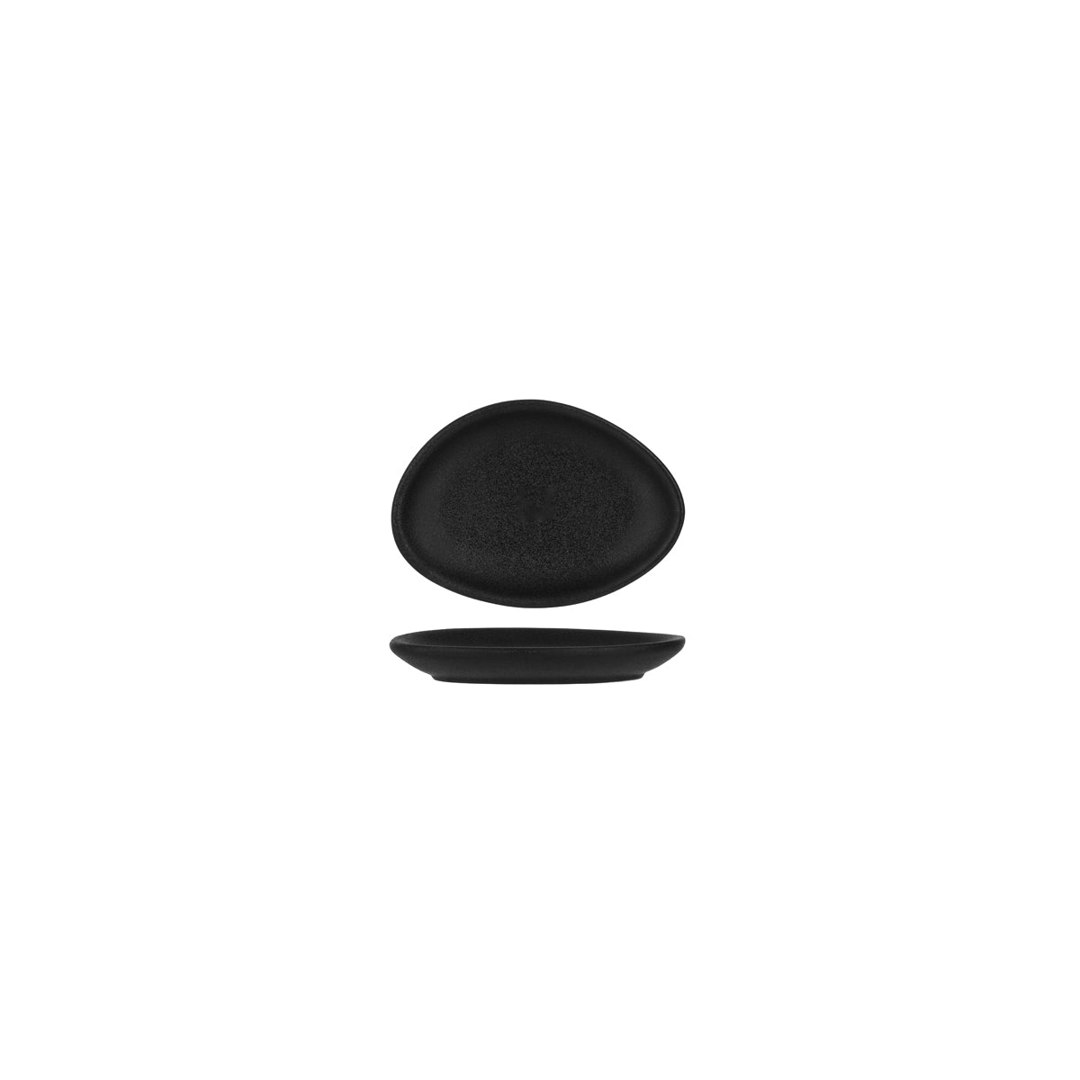Tablekraft Black Triangular Plate 170x170mm