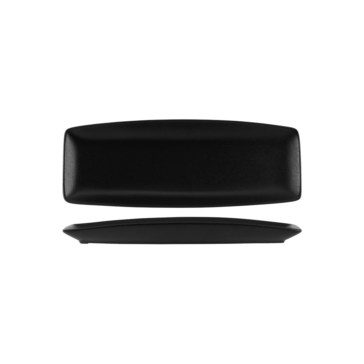 Tablekraft Black Rectangular Plate 333mm