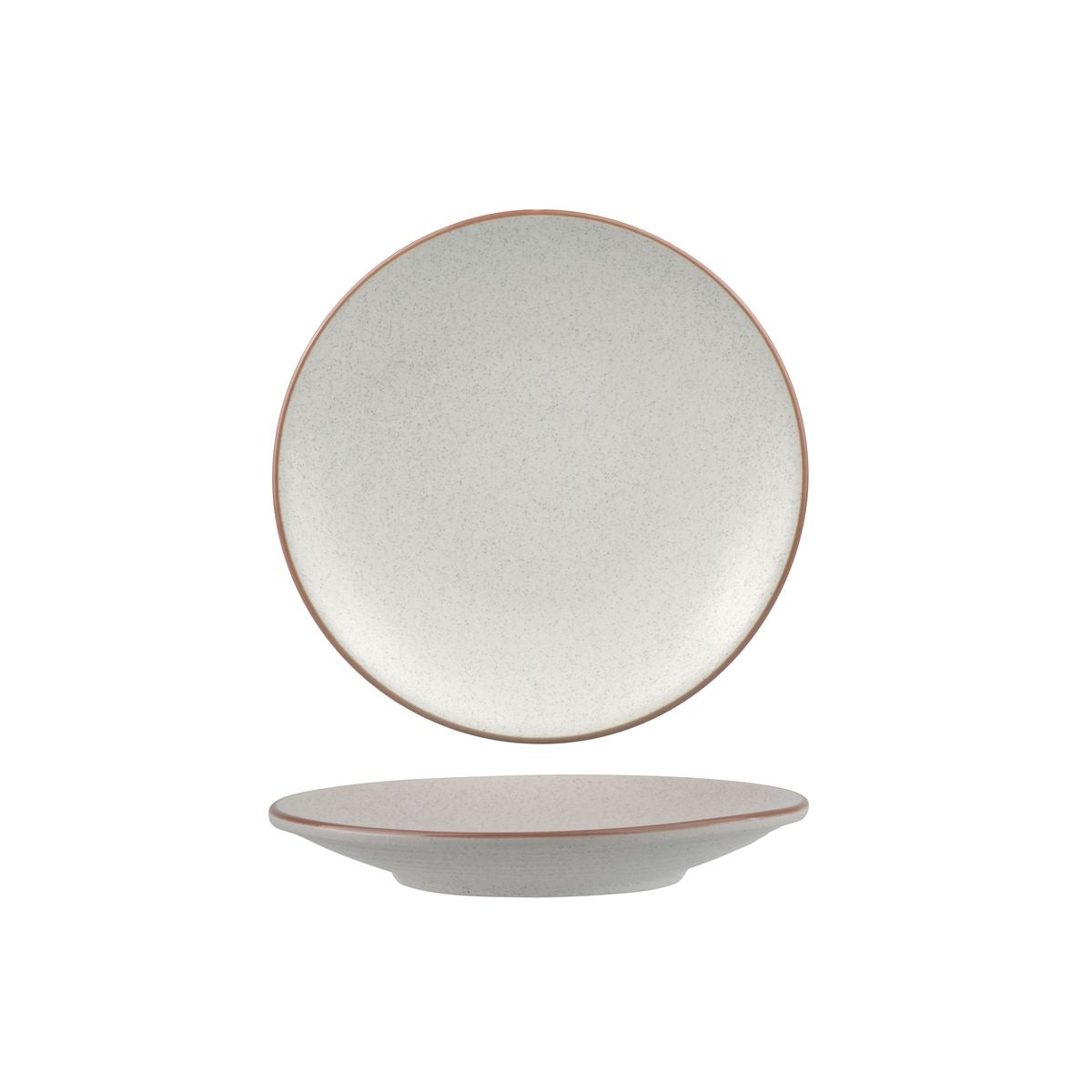 Zuma Mineral Round Coupe Plate (180mm Ø)