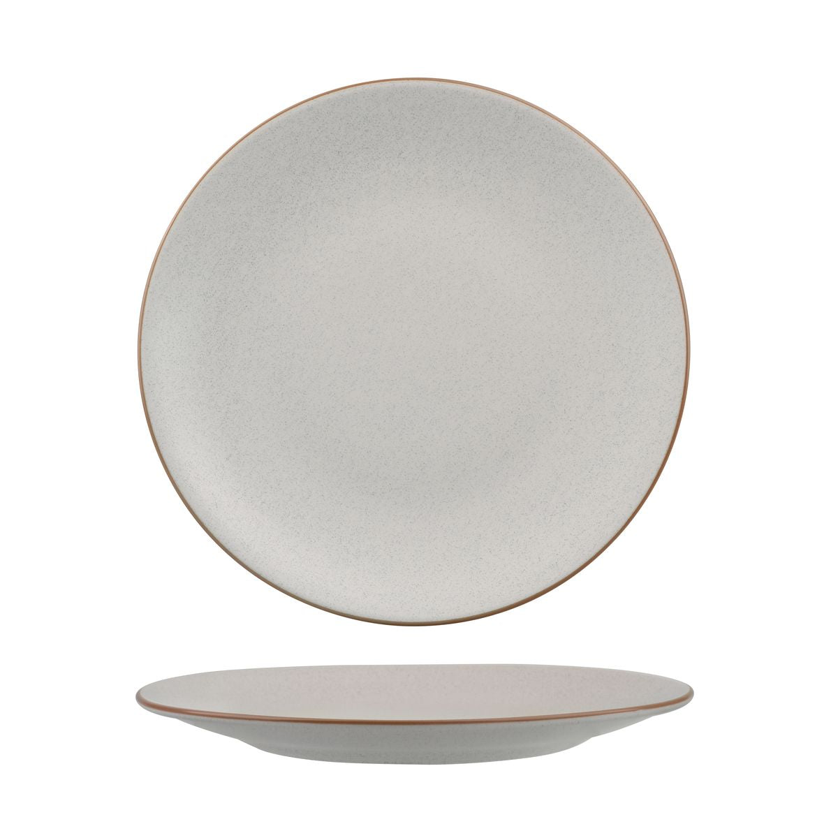 Zuma Mineral Round Coupe Plate (260mm Ø)
