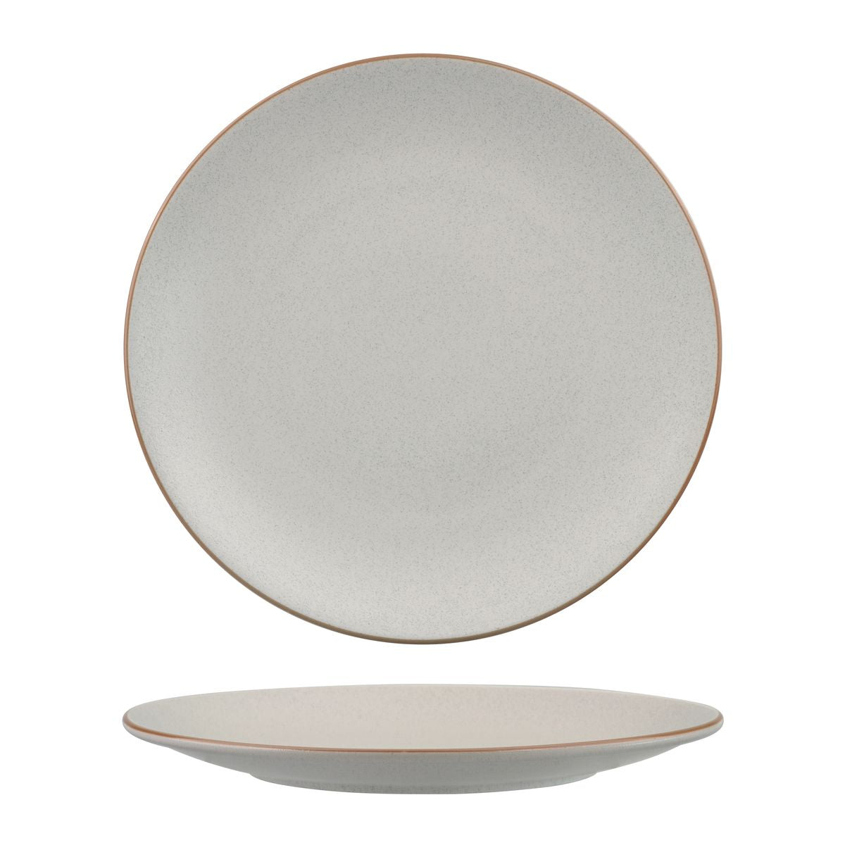 Zuma Mineral Round Coupe Plate (285mm Ø)