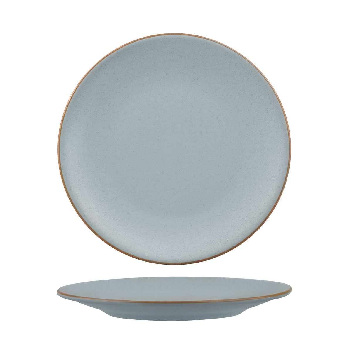 Zuma Bluestone Round Coupe Plate (230mm Ø)