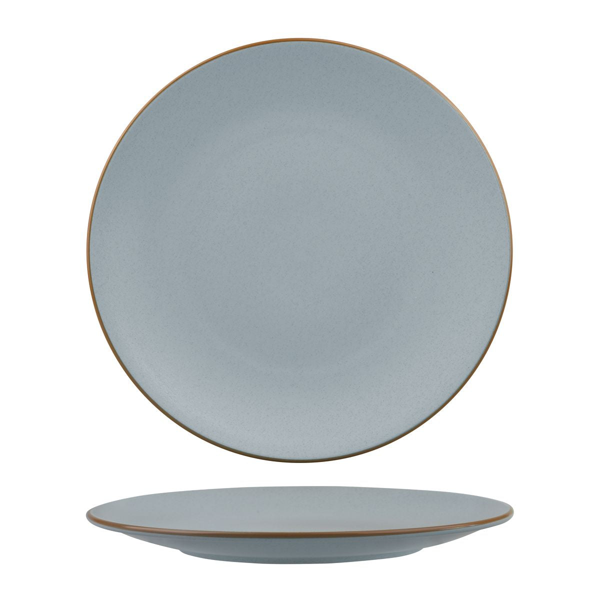 Zuma Bluestone Round Coupe Plate (285mm Ø)